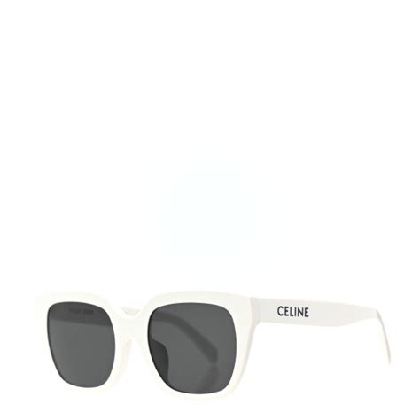 authentic celine sunglasses|CELINE Acetate Sunglasses CL40198F White .